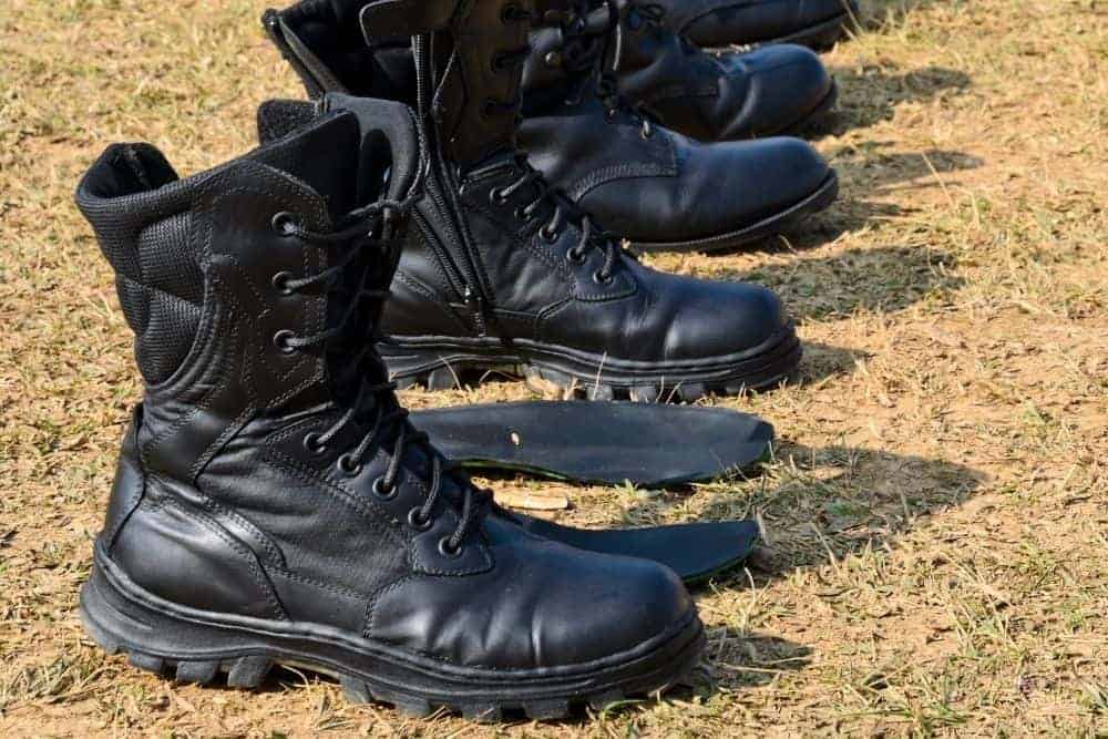 Tactical Boots with Side Zipper